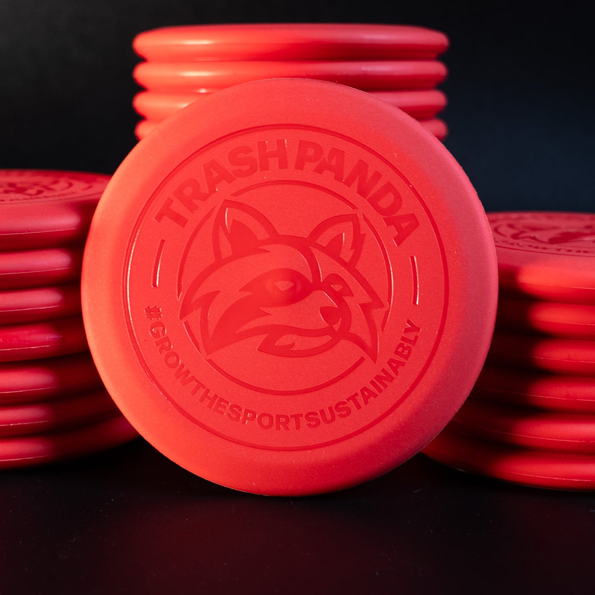 Trash Panda Mini v2 (Made From Discs) - 100% Recycled!