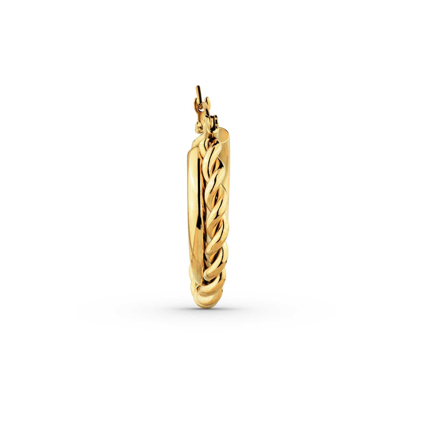 Mirage Twisted Hoop Earrings