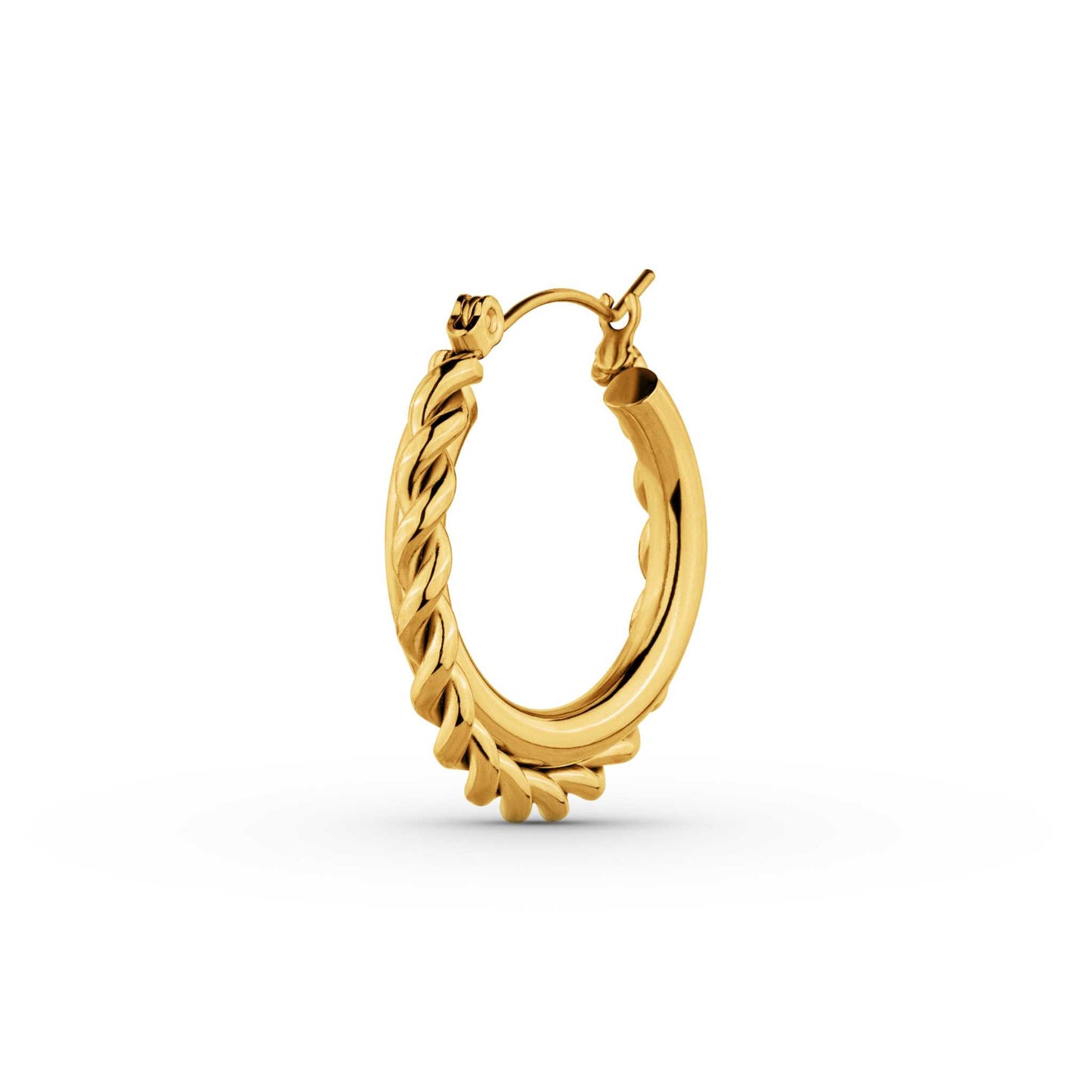 Mirage Twisted Hoop Earrings