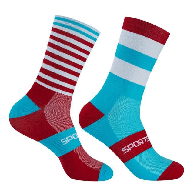 Modern Unisex Cycling Socks For Men And Women Outdoor Sports Socks Bike Footwear for Road Bike Running Basketball Sports Socks For Cycling