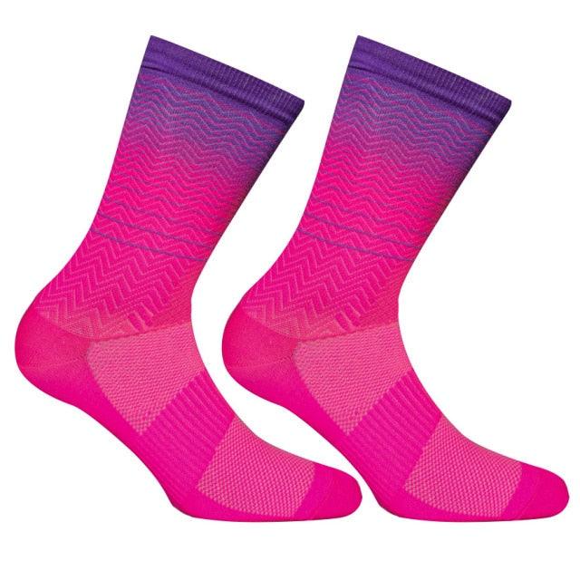 Modern Unisex Cycling Socks For Men And Women Outdoor Sports Socks Bike Footwear for Road Bike Running Basketball Sports Socks For Cycling