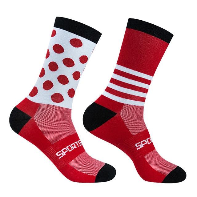 Modern Unisex Cycling Socks For Men And Women Outdoor Sports Socks Bike Footwear for Road Bike Running Basketball Sports Socks For Cycling