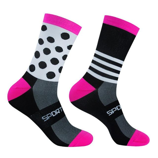 Modern Unisex Cycling Socks For Men And Women Outdoor Sports Socks Bike Footwear for Road Bike Running Basketball Sports Socks For Cycling