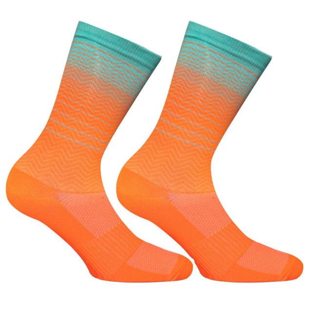 Modern Unisex Cycling Socks For Men And Women Outdoor Sports Socks Bike Footwear for Road Bike Running Basketball Sports Socks For Cycling