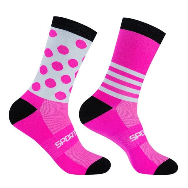 Modern Unisex Cycling Socks For Men And Women Outdoor Sports Socks Bike Footwear for Road Bike Running Basketball Sports Socks For Cycling