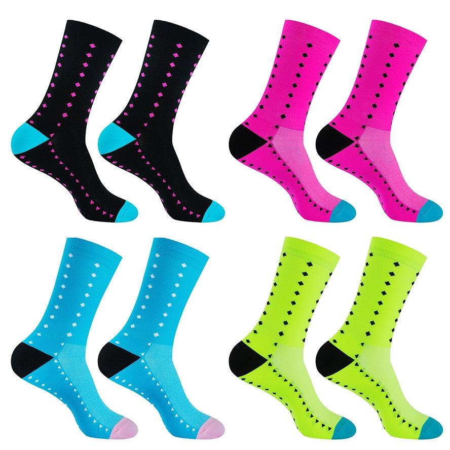 Modern Unisex Cycling Socks For Men And Women Outdoor Sports Socks Bike Footwear for Road Bike Running Basketball Sports Socks For Cycling