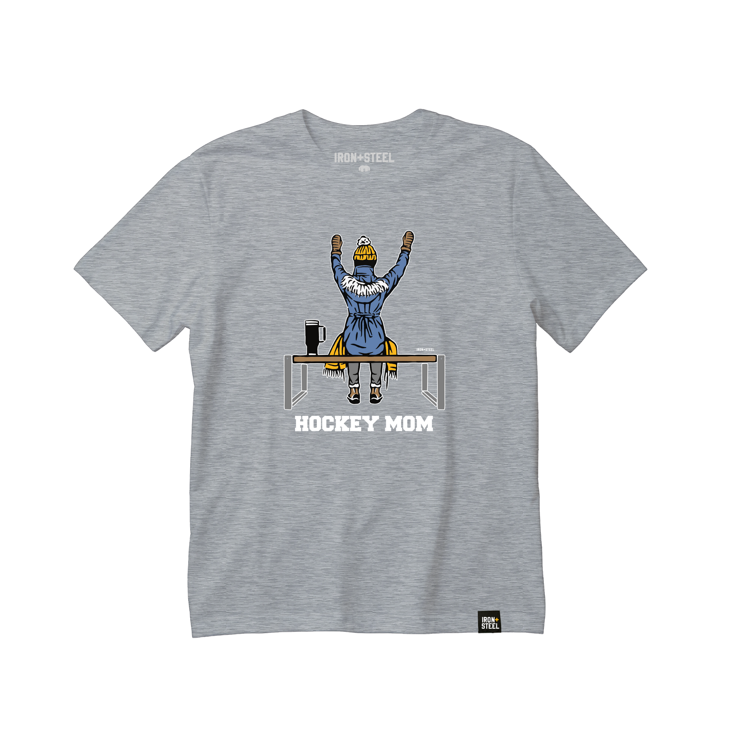 Cheering Hockey Mom T-Shirt - Triathlete Store