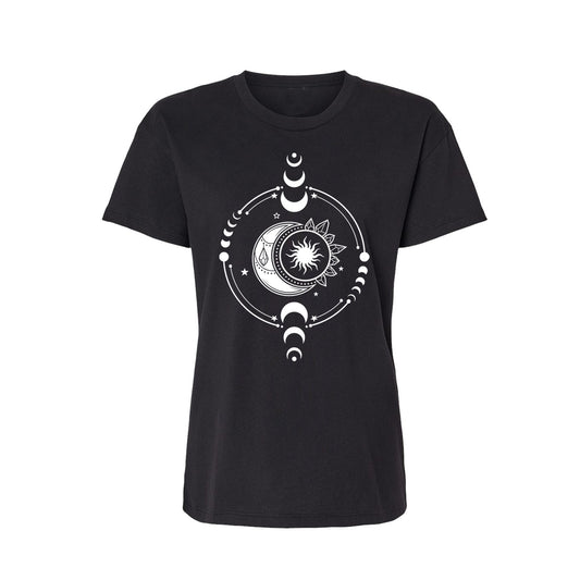 Cosmic Duality - Women's T-shirt - Infused with Moonstone