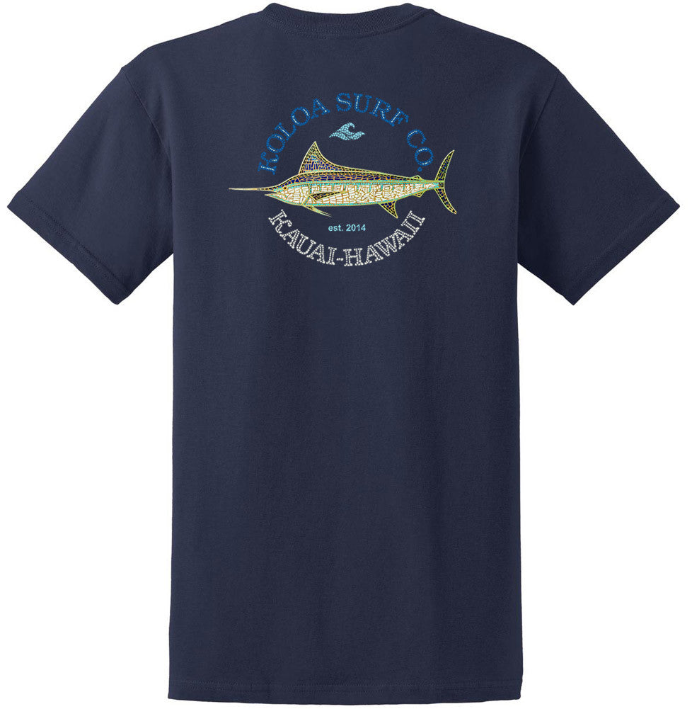 Koloa Mosaic Fish Heavyweight T-Shirt