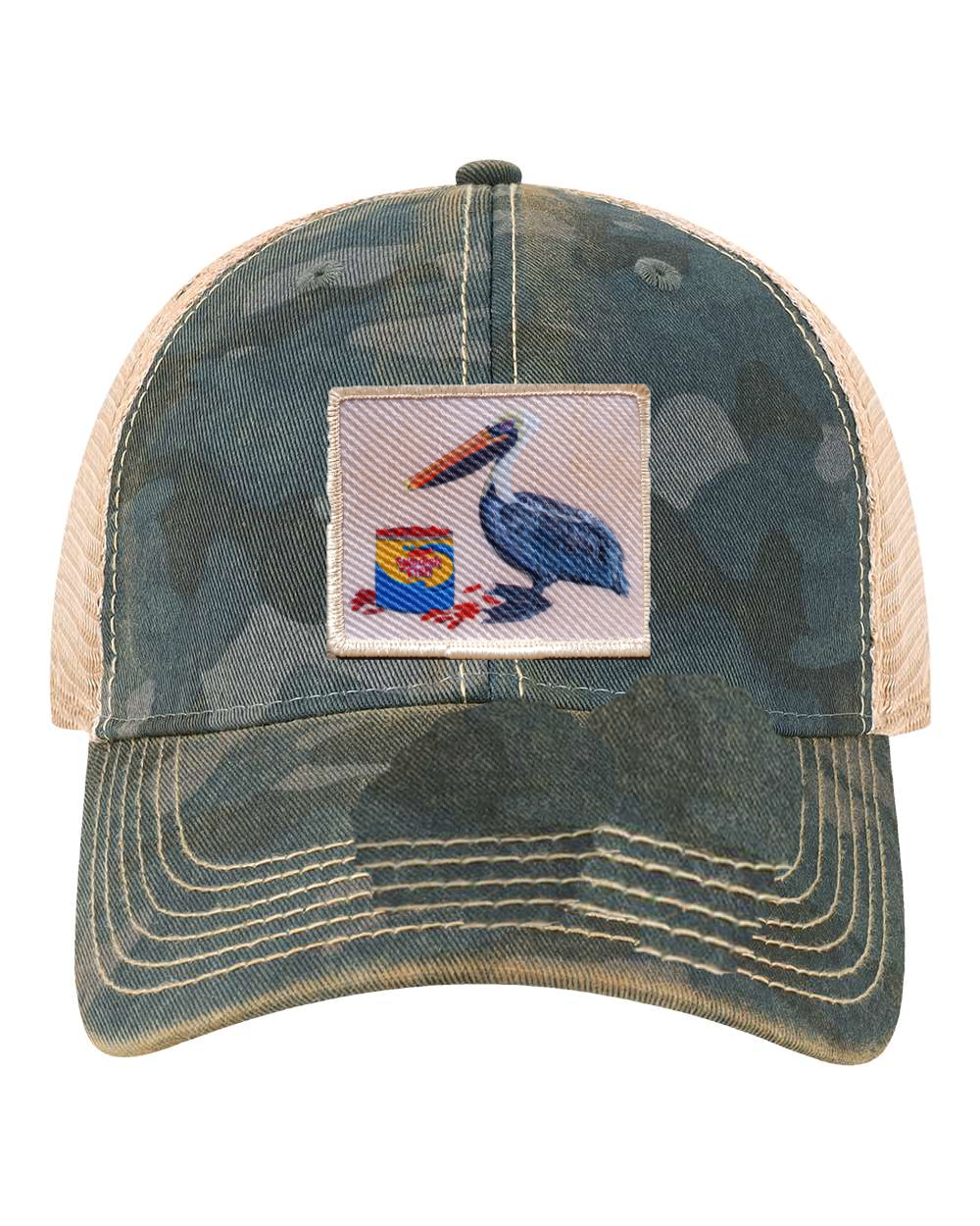 Navy Camo Unstructured