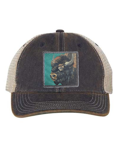 Navy/ Khaki Trucker Cap