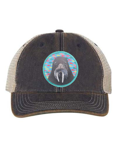 Navy/ Khaki Trucker Cap