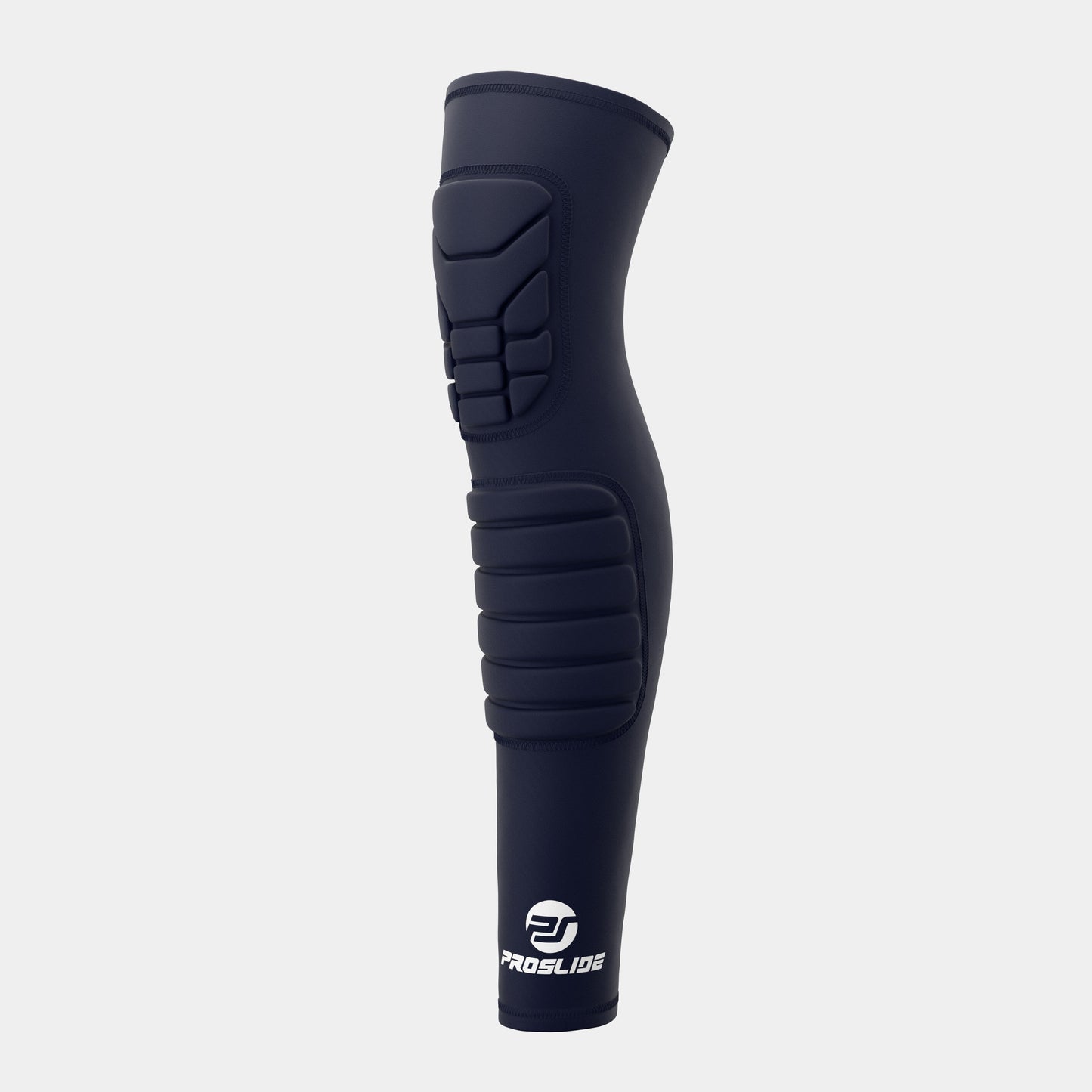 ProSlide EXTRA Padded Compression Shin and Knee Sleeve - Navy Blue