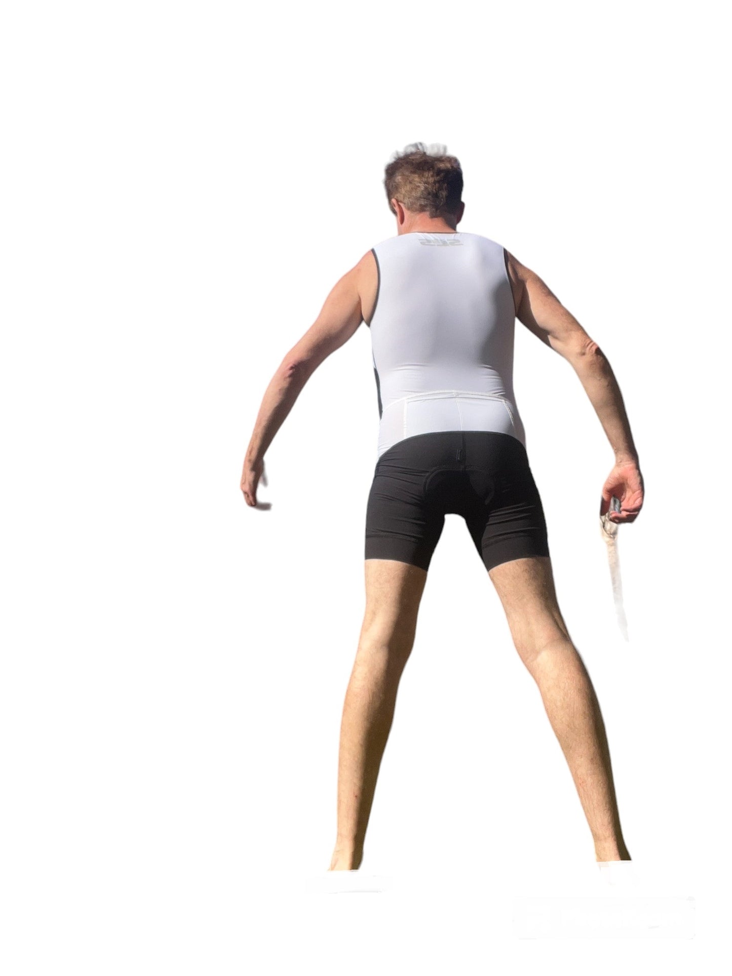 SLS3 Men's FX Race Suit, Raven Black/Icy White (Small)