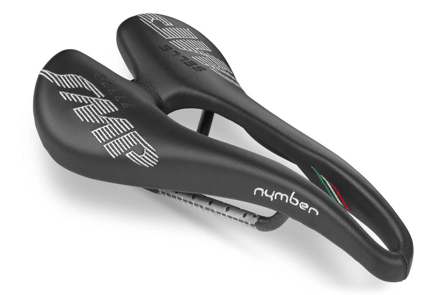 Selle SMP Nymber Saddle with Carbon Rails (Black)