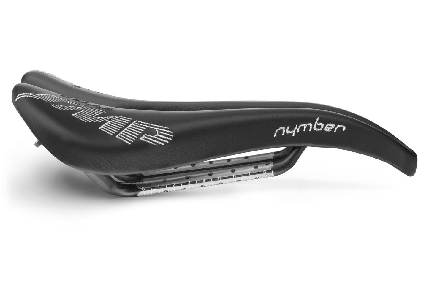 Selle SMP Nymber Saddle with Carbon Rails (Black)