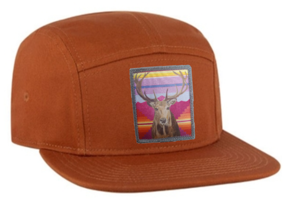 Orange Camper Hat
