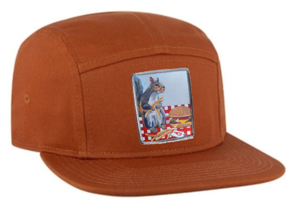 Orange Camper Hat