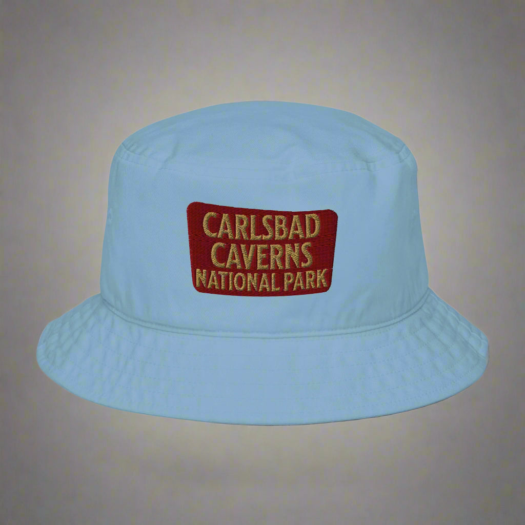 Carlsbad Caverns National Park Embroidered Organic Bucket Hat