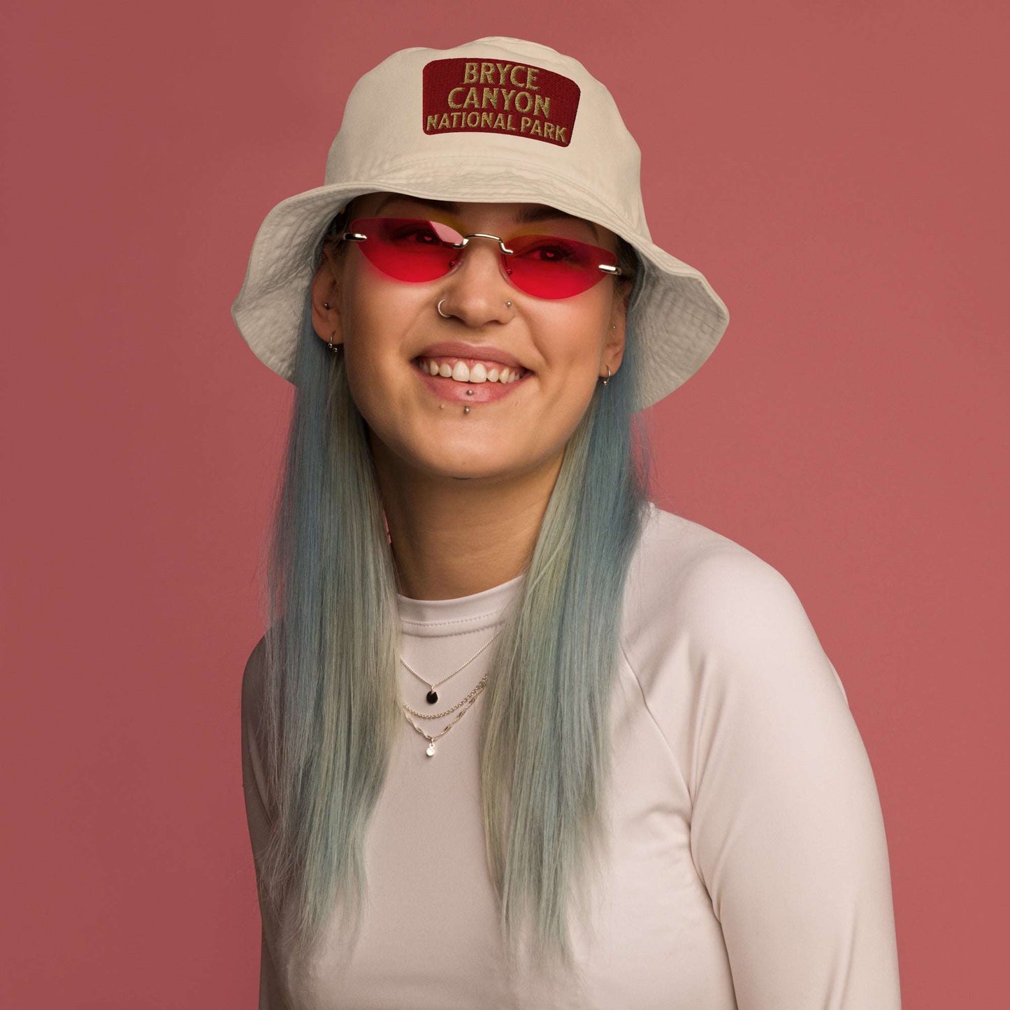 Bryce Canyon National Park Embroidered Organic Bucket Hat