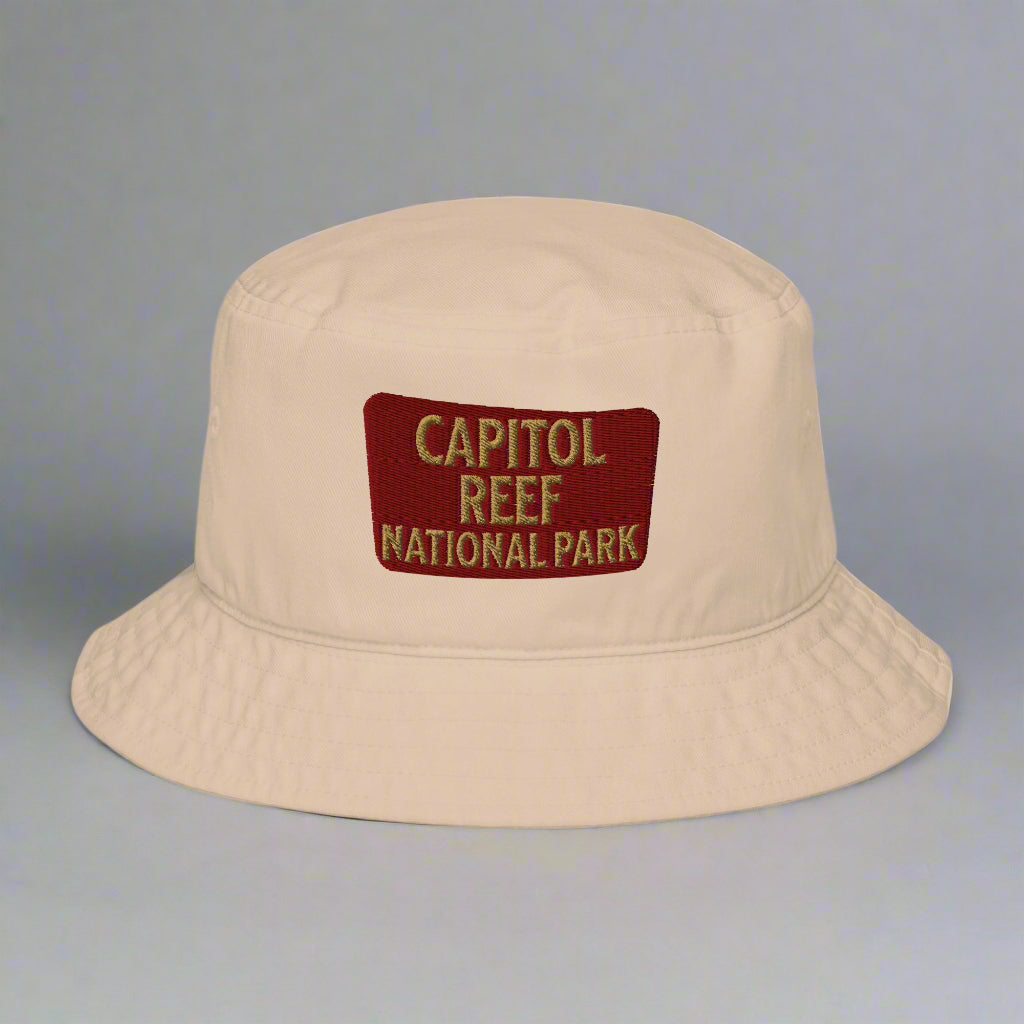 Capitol Reef National Park Embroidered Bucket Hat