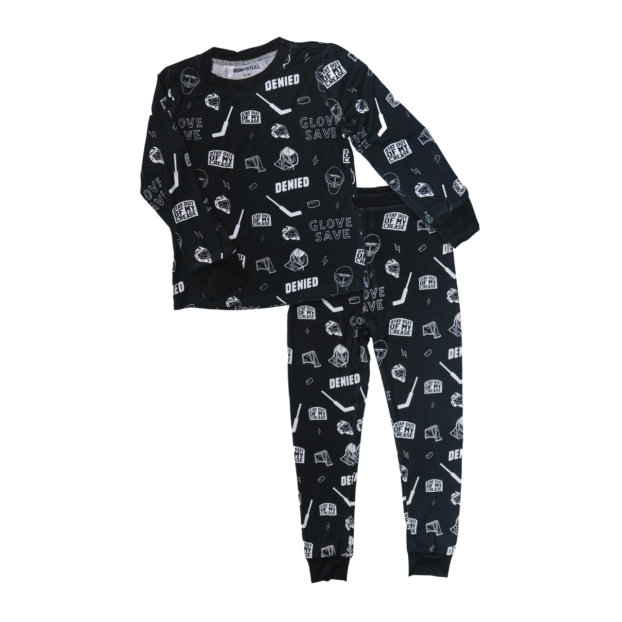 Hockey Goalie Bamboo Pajama Set