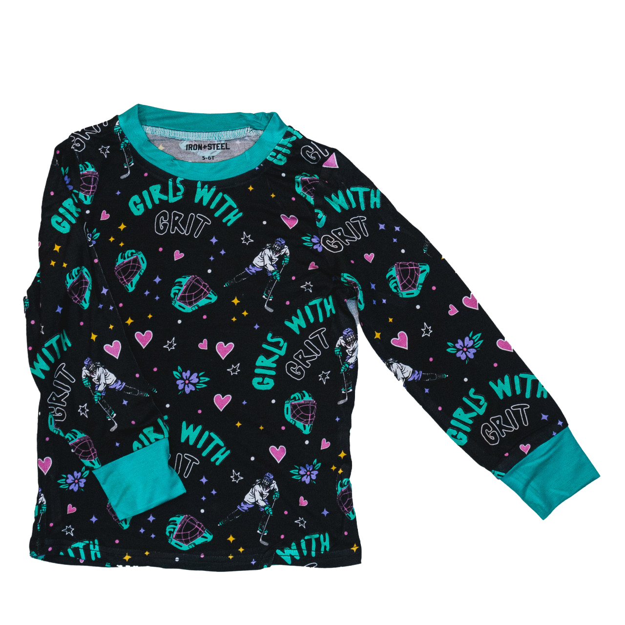 Hockey Girls with Grit Bamboo Pajama Set