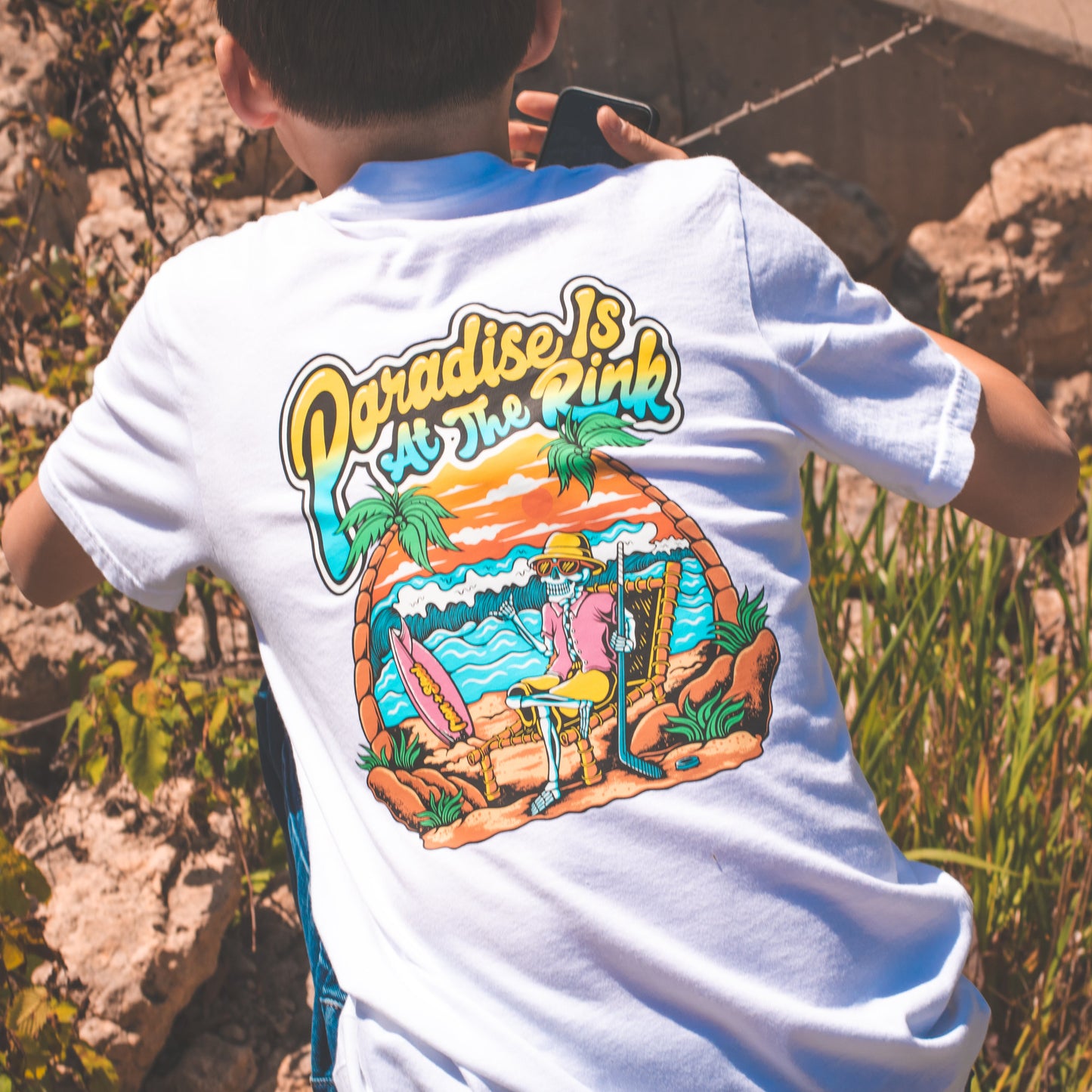 Paradise Hockey Tee