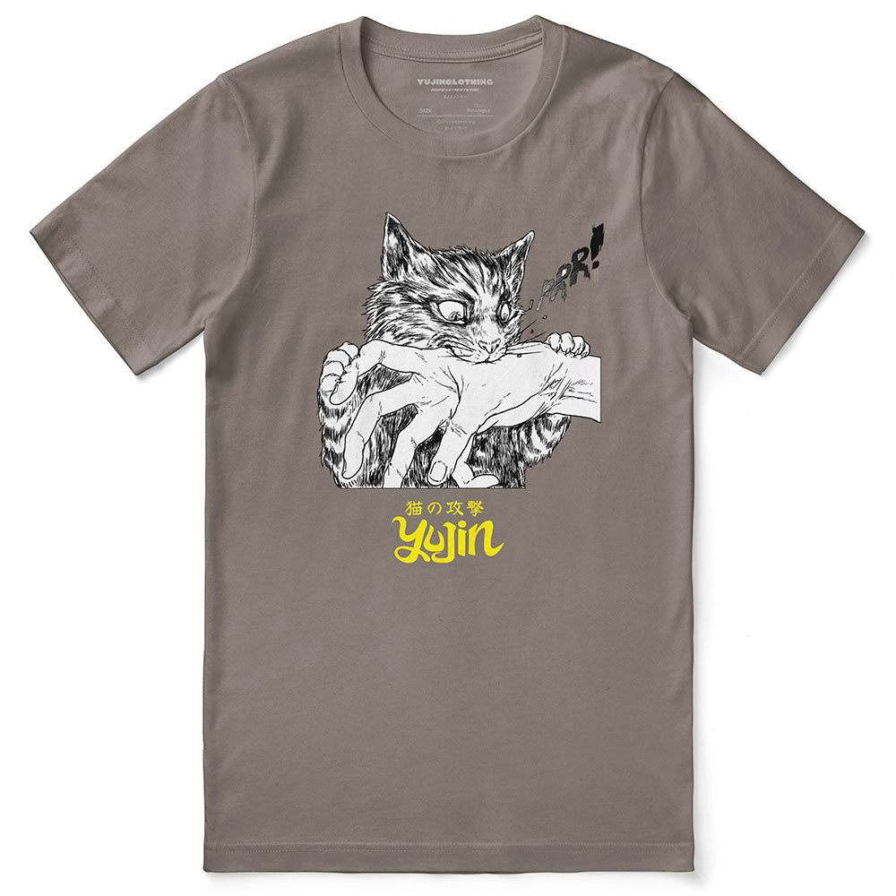 Bite Attack Cat T-Shirt