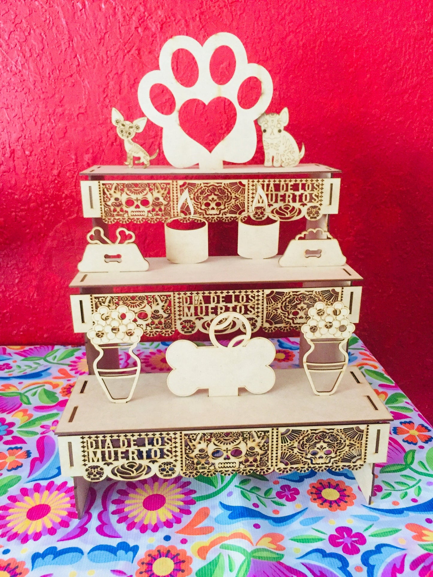 memorial pet gift/ofrenda altar/ofrenda dia de muertos/