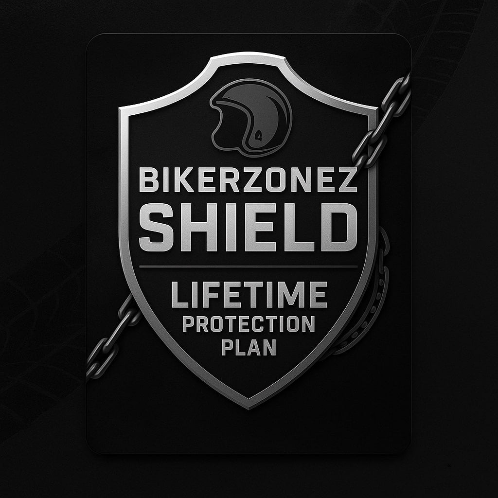 BikerZonez Shield - Lifetime Warranty