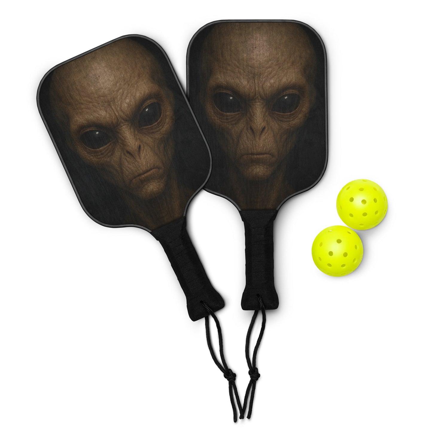 Alien Pickleball paddle set