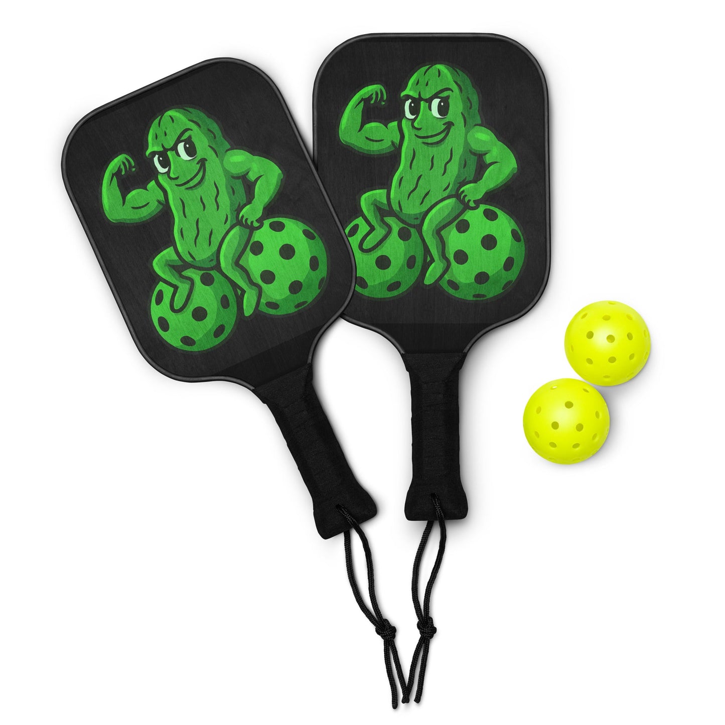 1 Pickle 2 Balls Pickleball paddle set