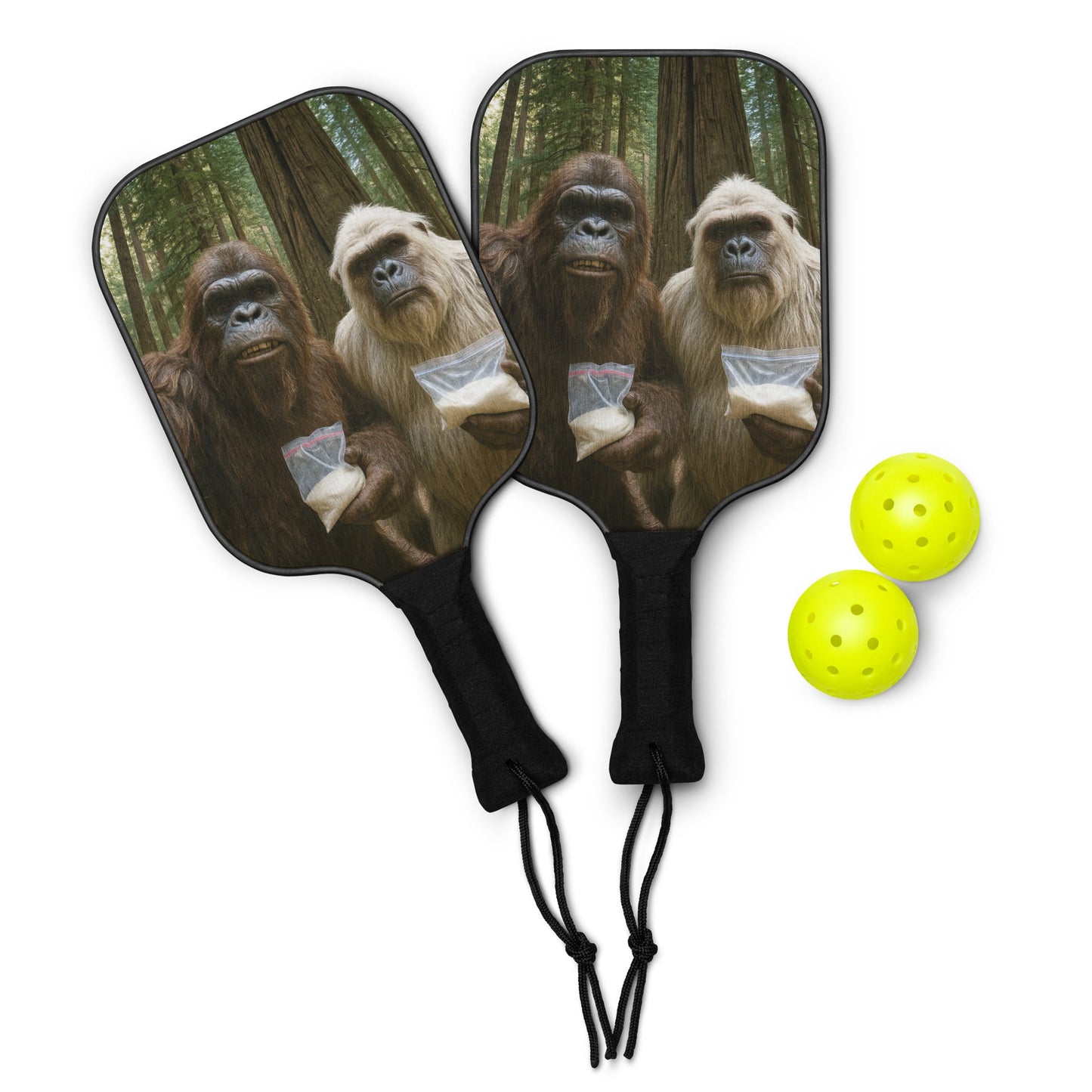 Bigfoot & Yeti Pickleball paddle set