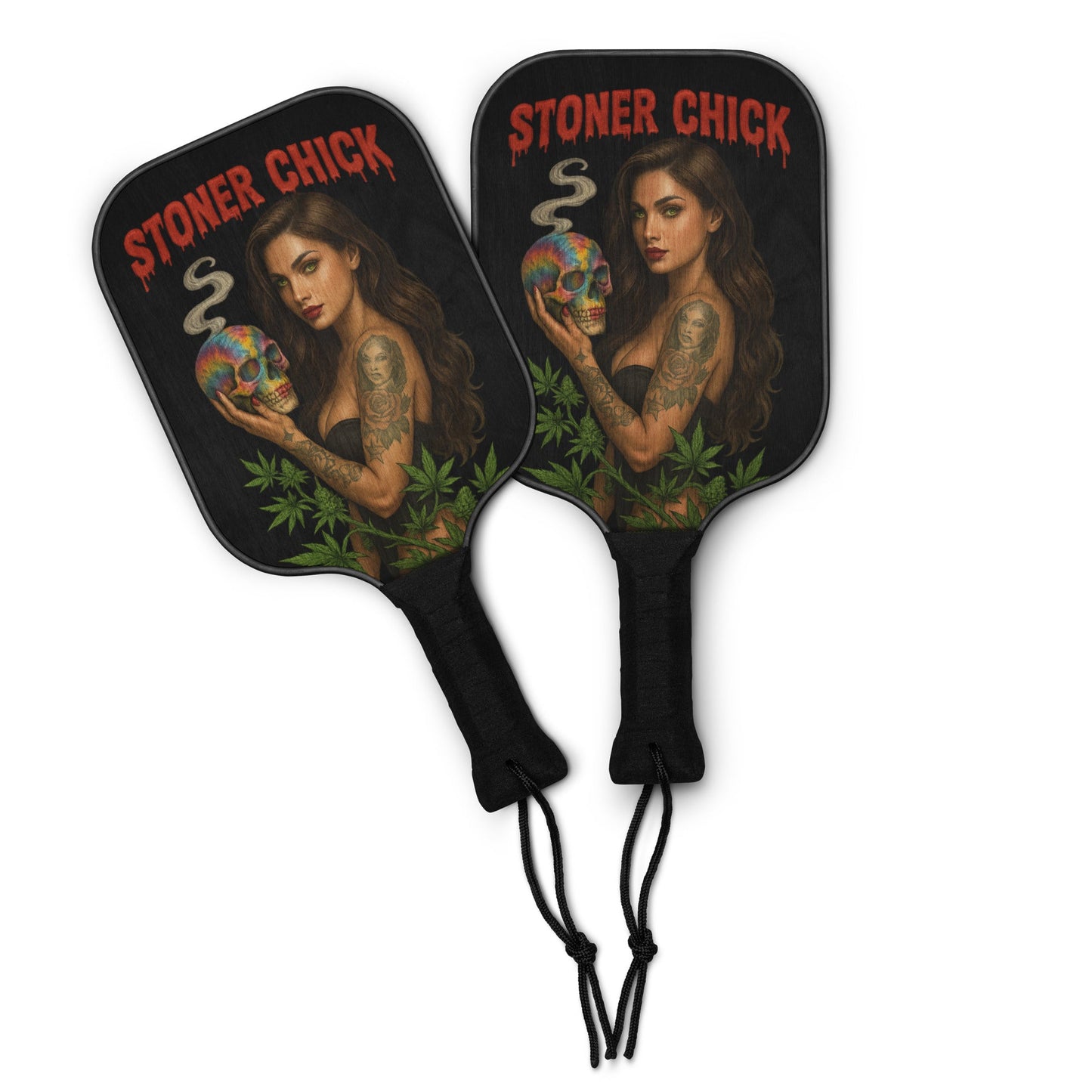 Stoner Chick Pickleball paddle set