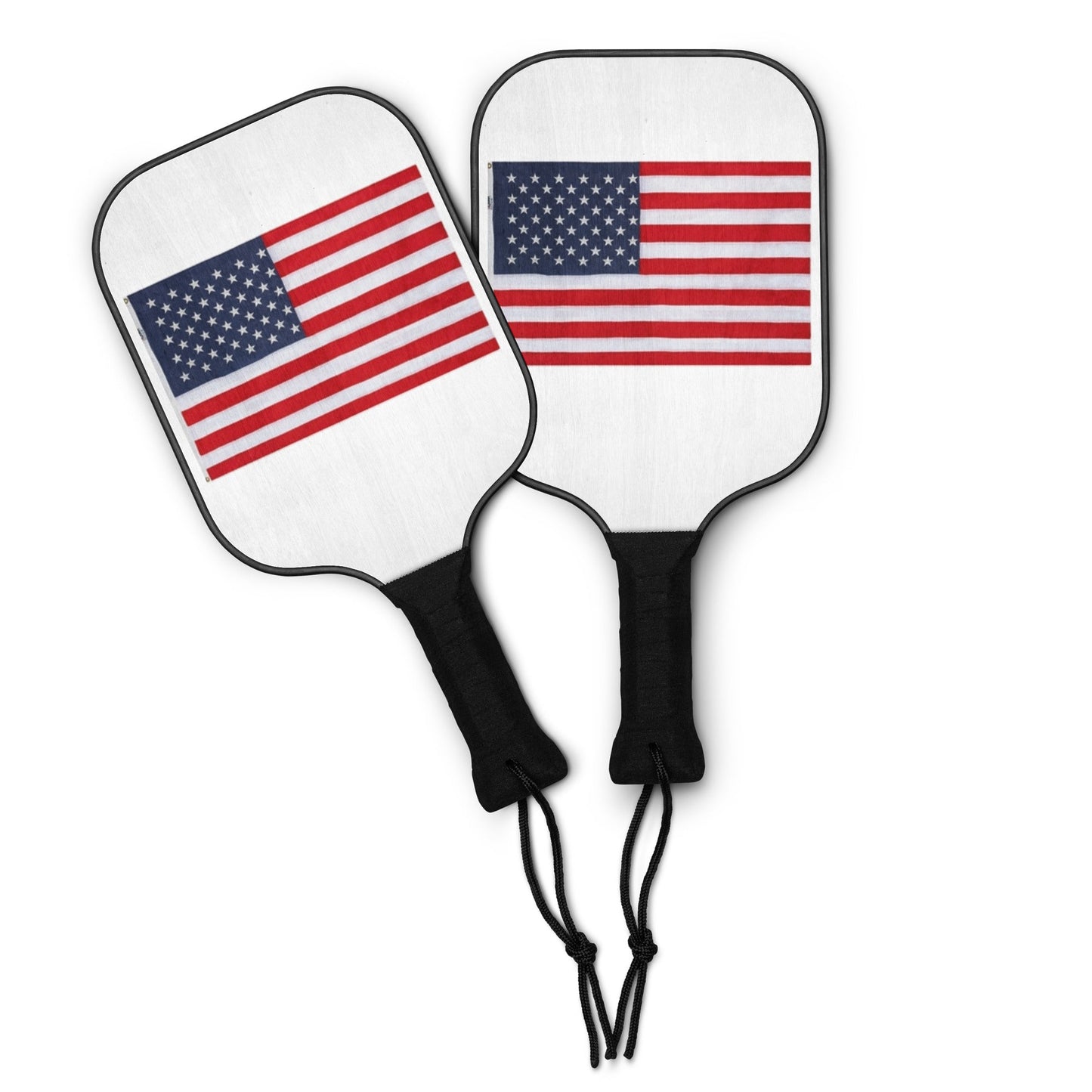American Flag Pickleball paddle set