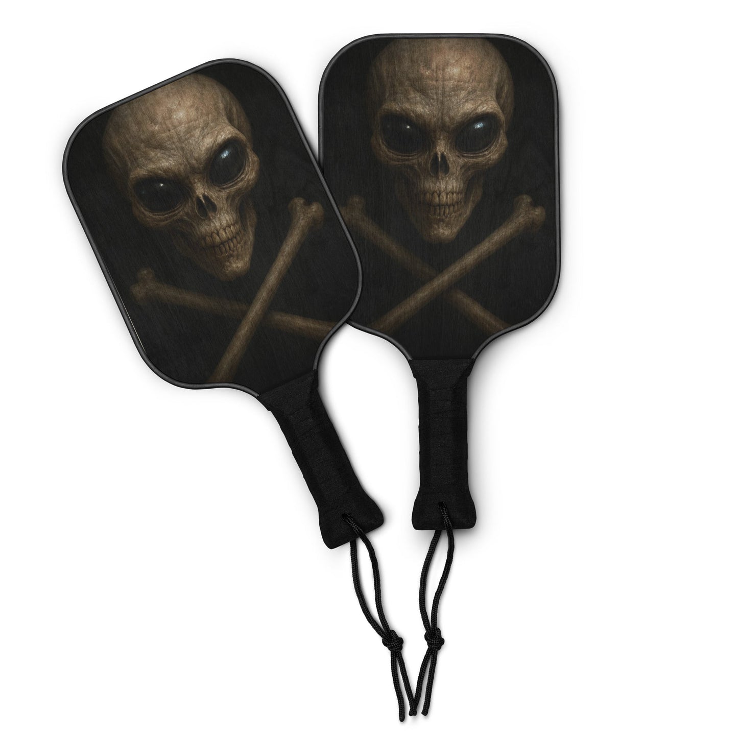 Alien Crossbones Pickleball paddle set
