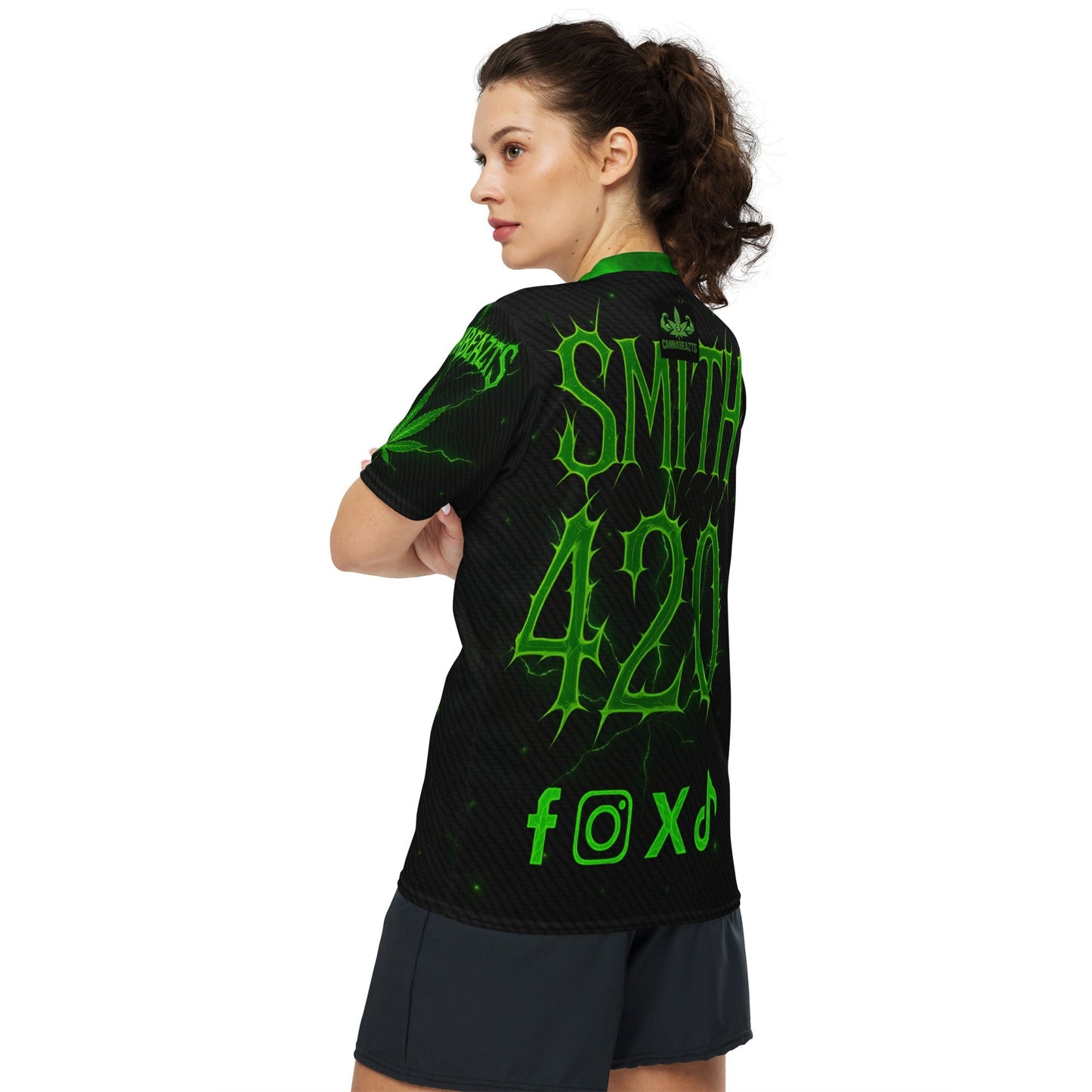 Pickleball smith cannabeazts official jersey