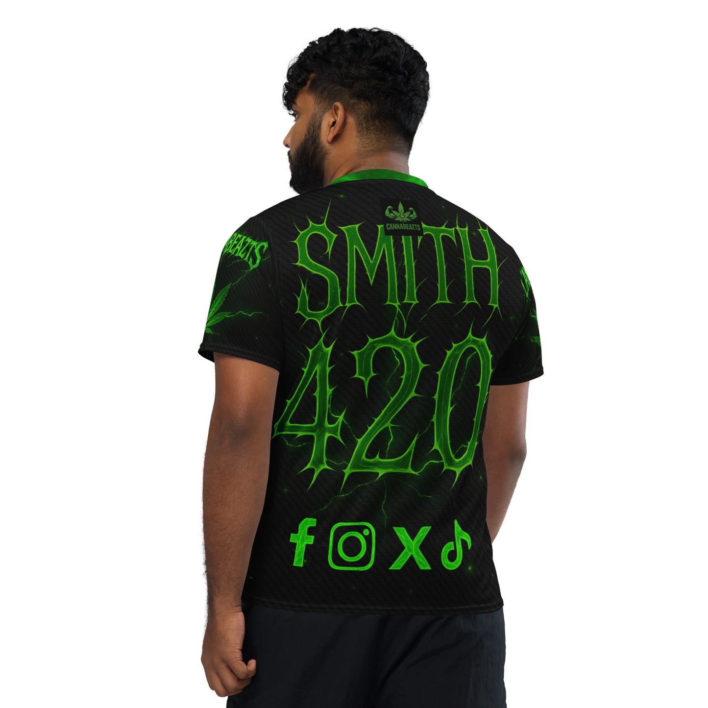 Pickleball smith cannabeazts official jersey