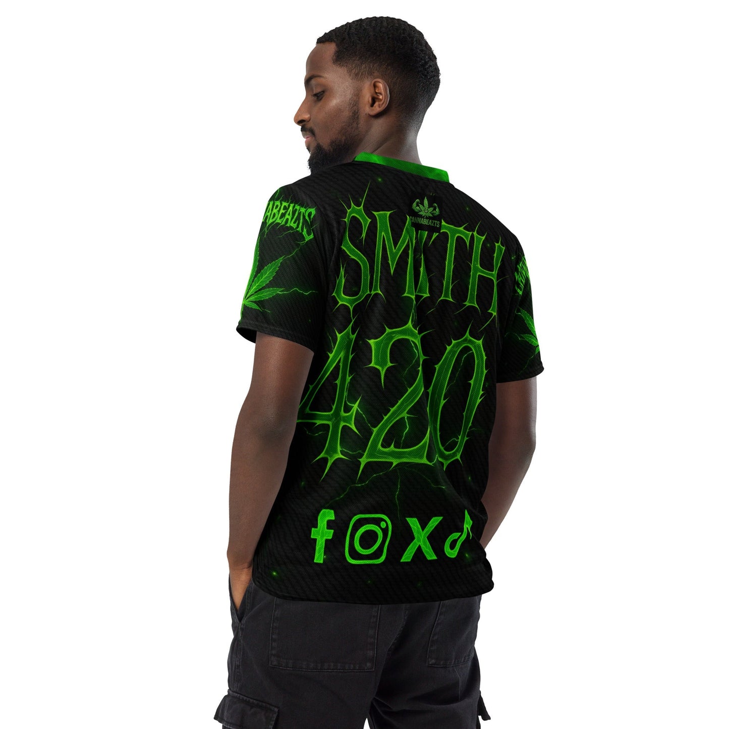 Pickleball smith cannabeazts official jersey