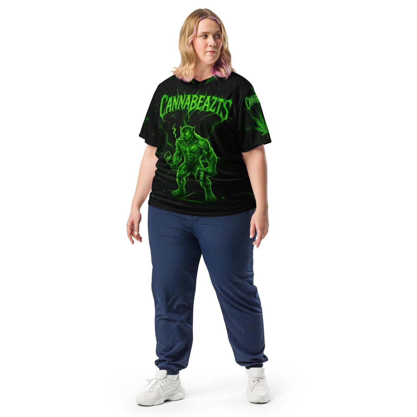 Pickleball smith cannabeazts official jersey