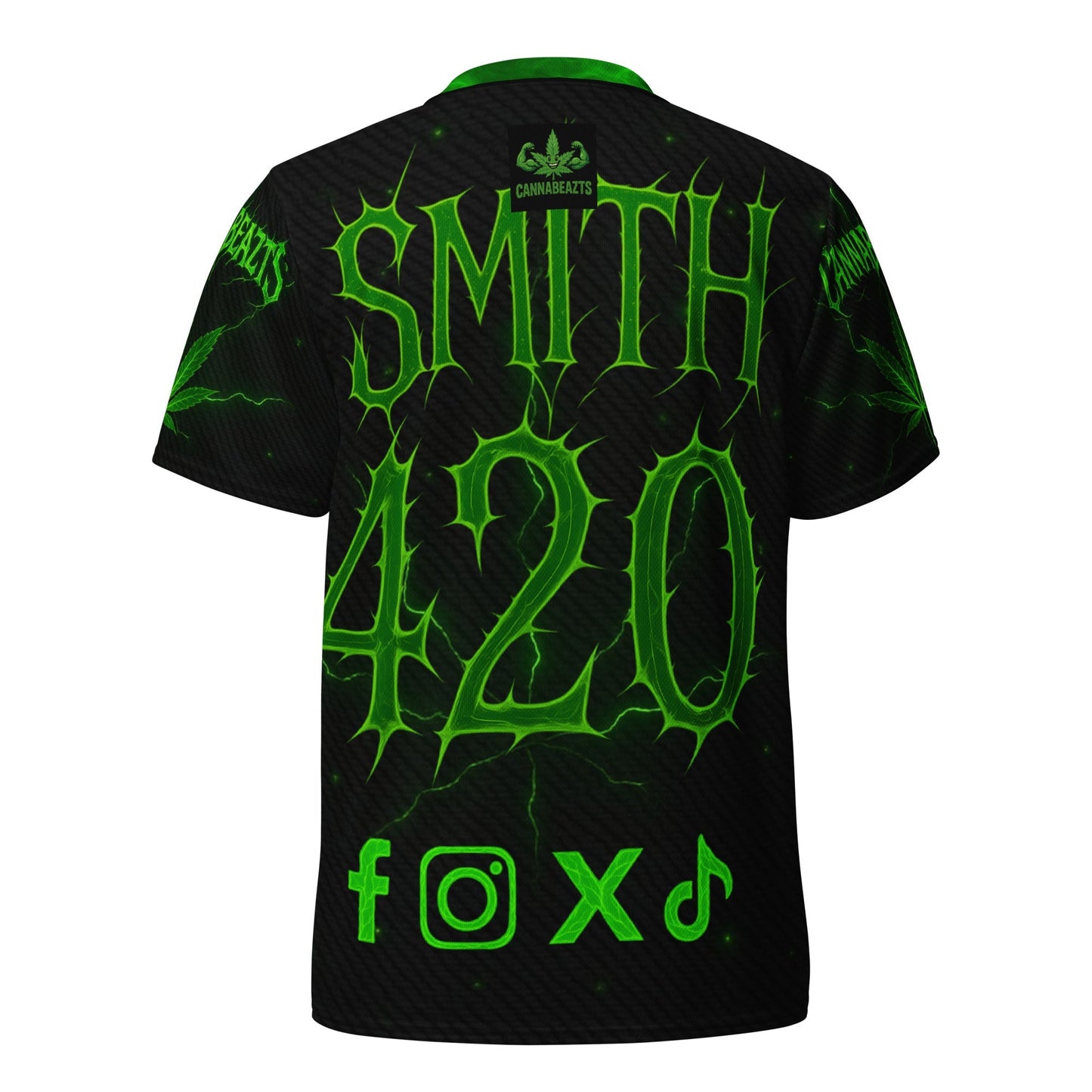 Pickleball smith cannabeazts official jersey