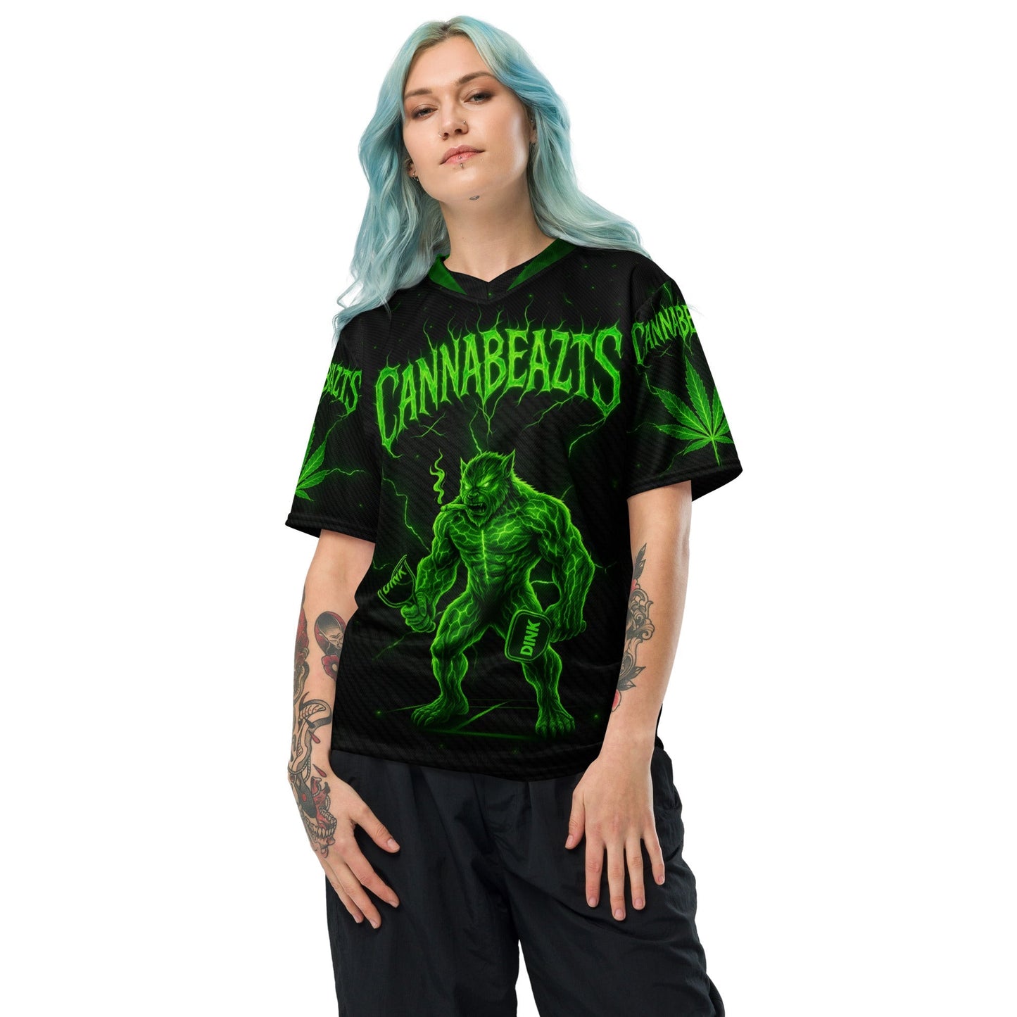 Pickleball smith cannabeazts official jersey