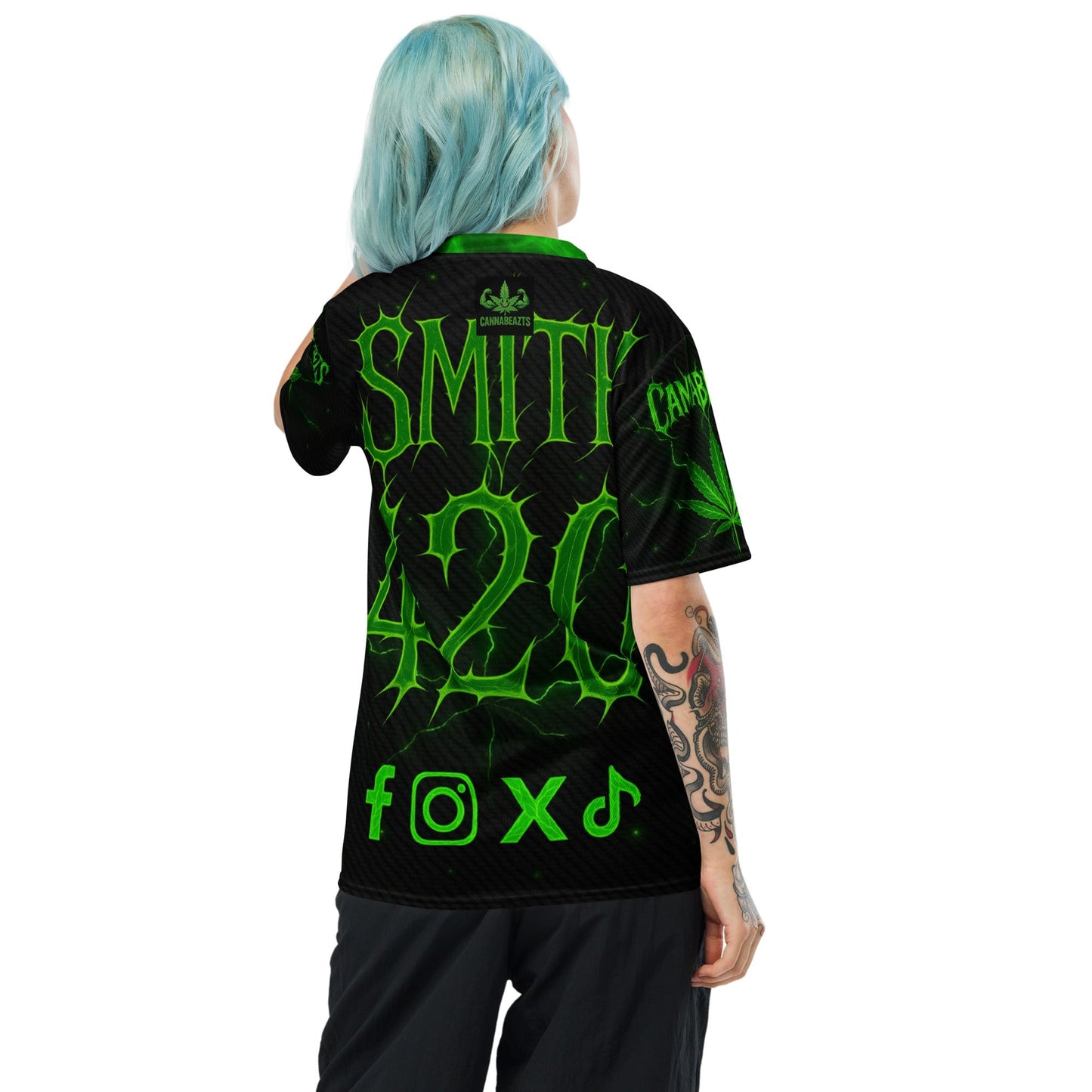 Pickleball smith cannabeazts official jersey