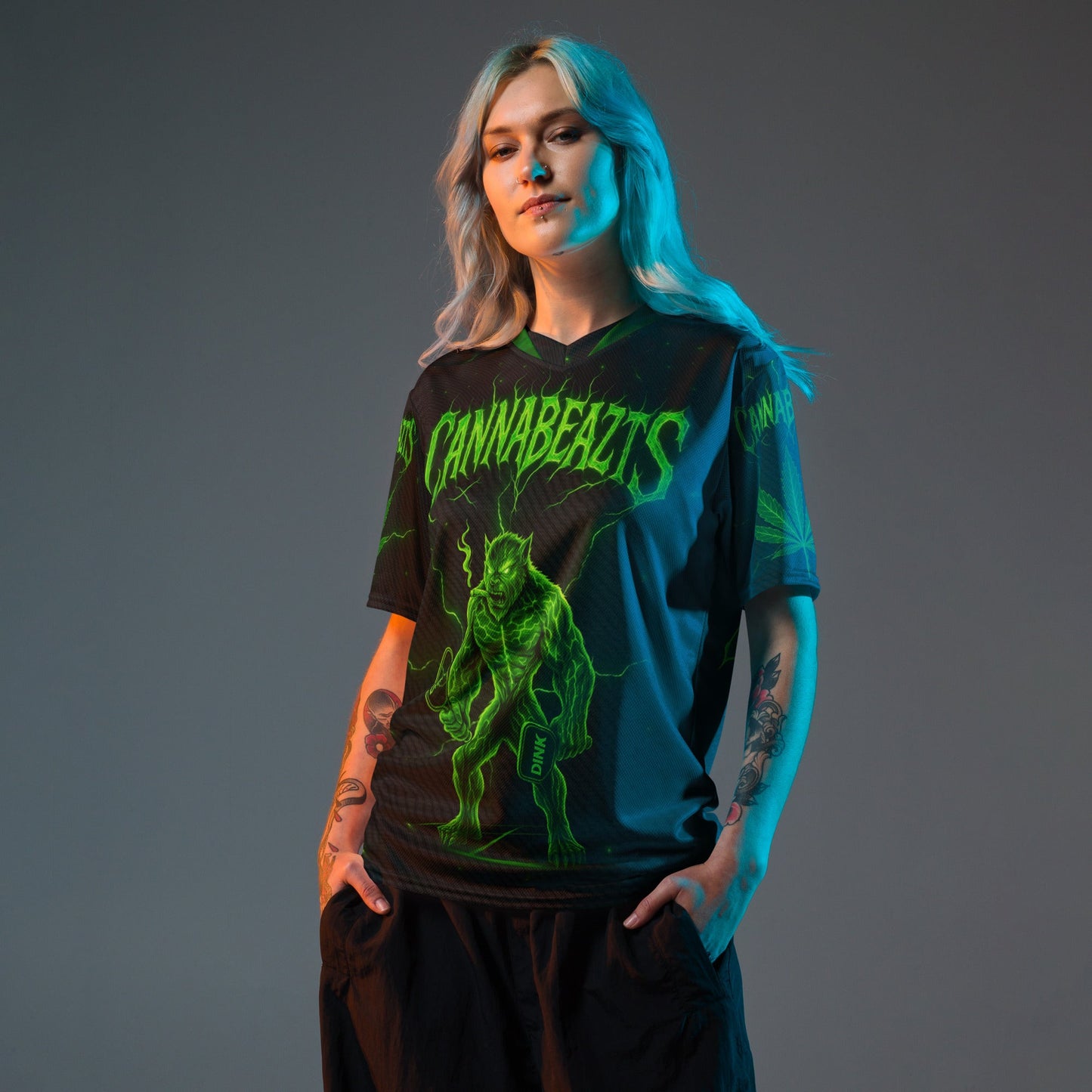 Pickleball smith cannabeazts official jersey