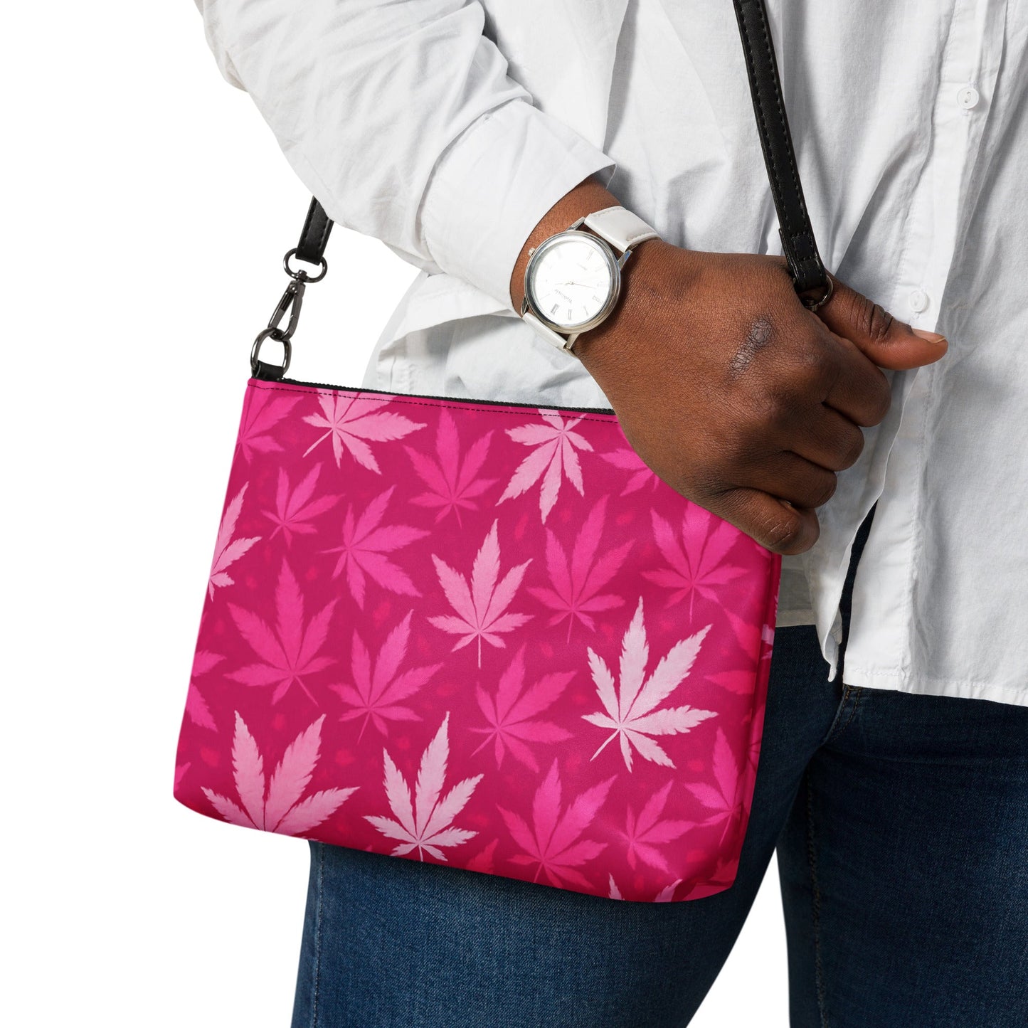 Pink camo Crossbody bag