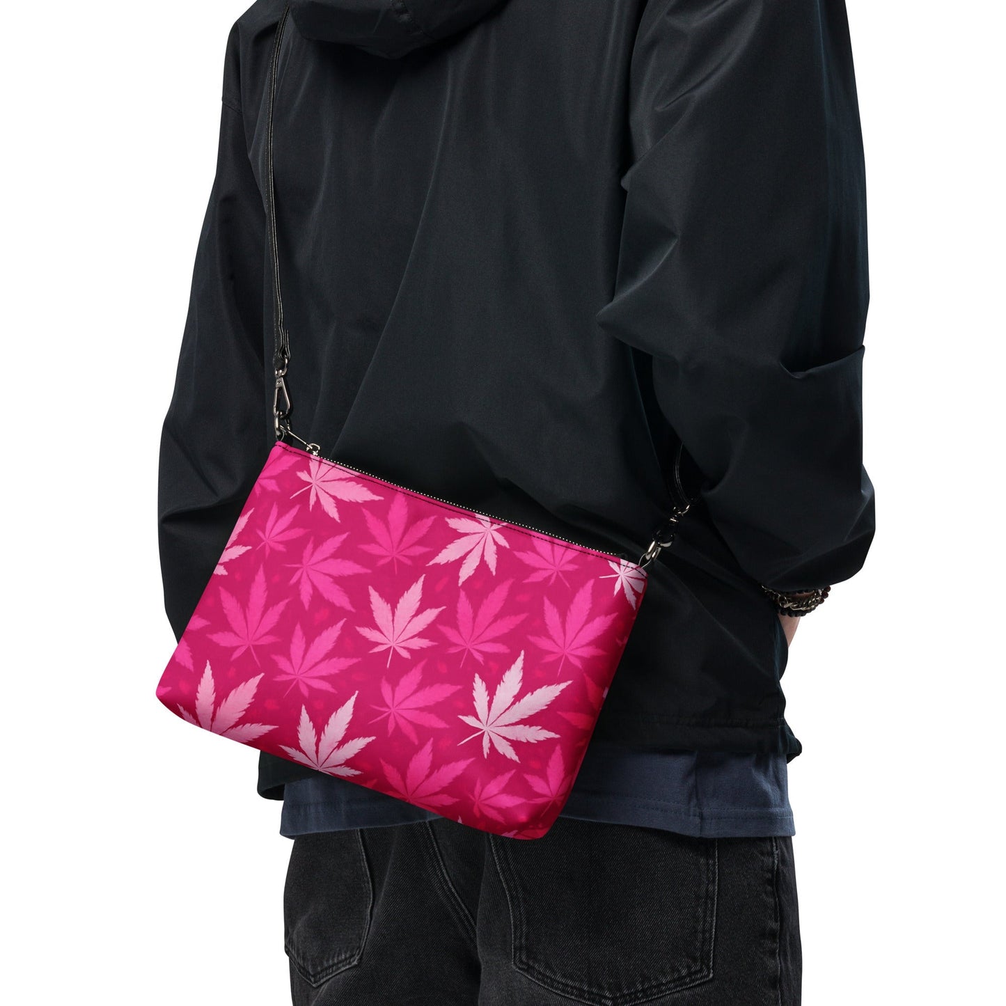 Pink camo Crossbody bag