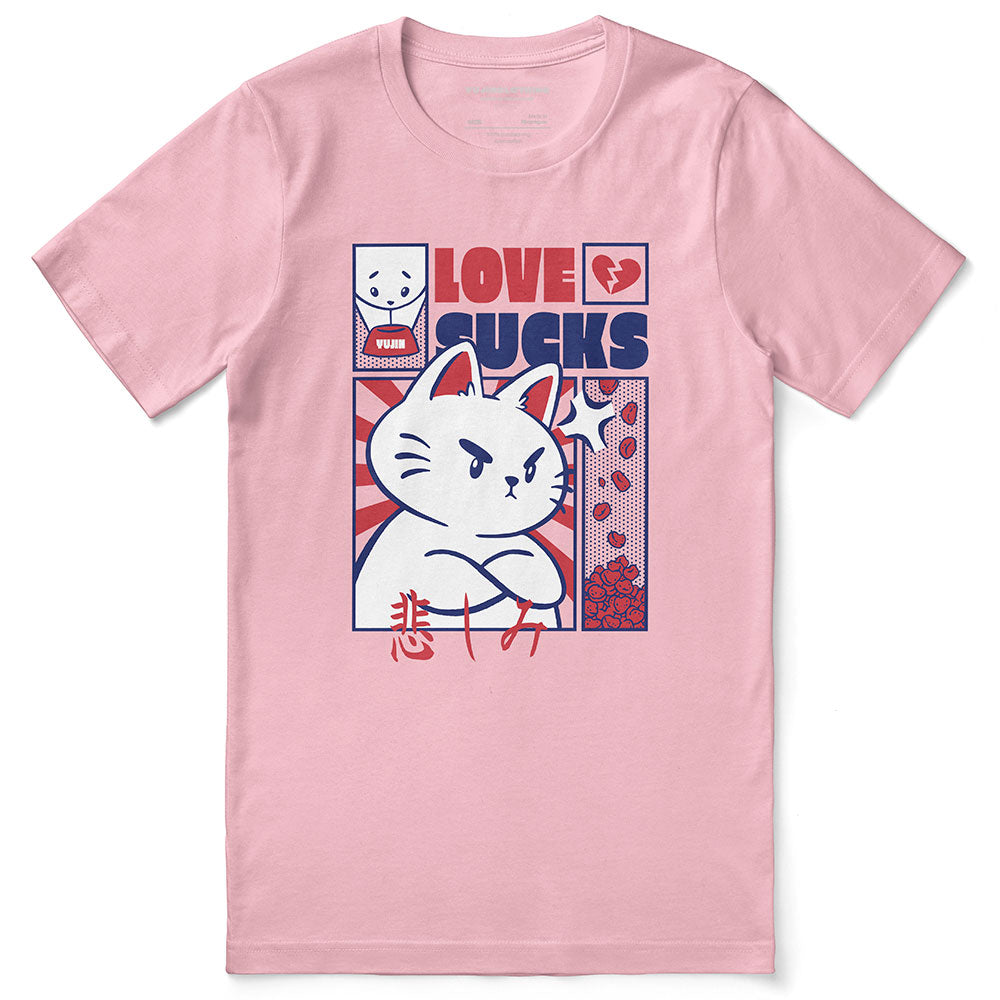 Love Sucks Cat T-Shirt