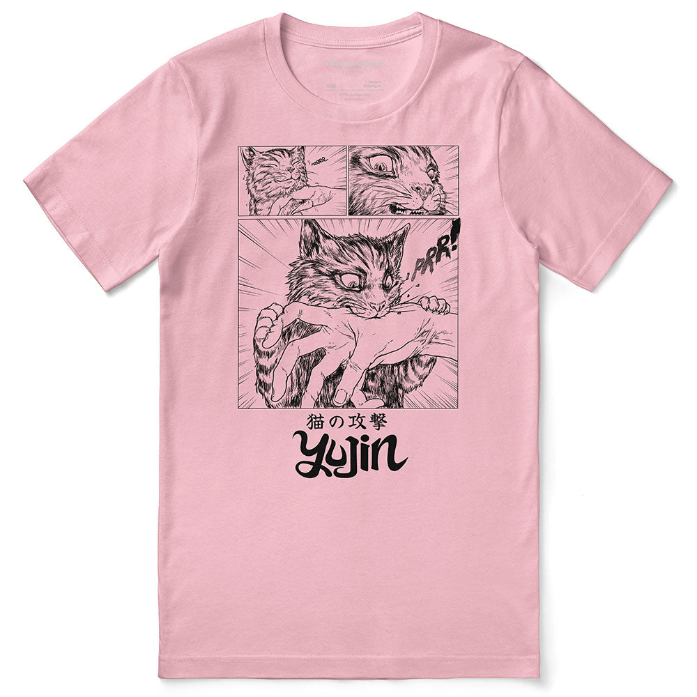 Sudden Attack Cat T-Shirt