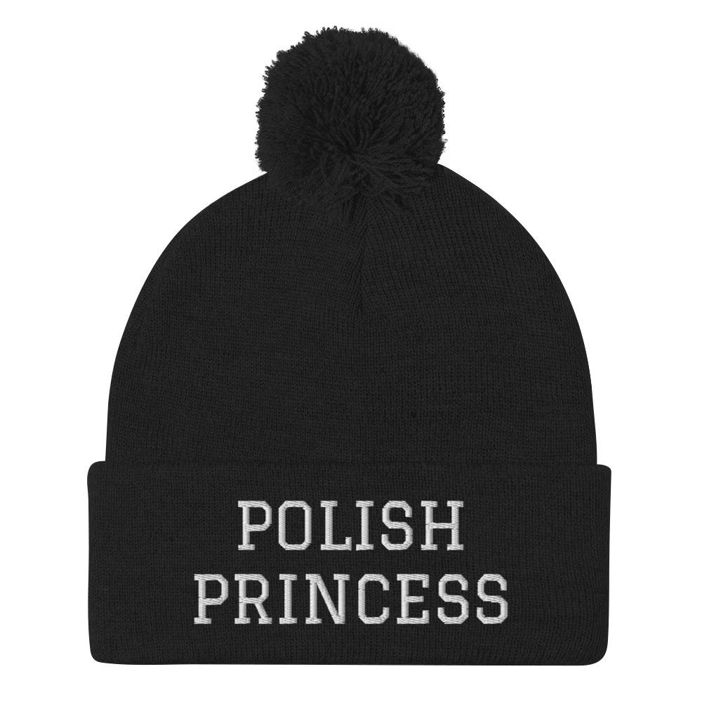 Polish Princess Pom-Pom Beanie